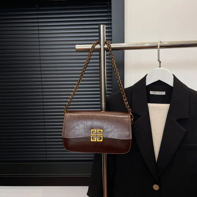 

Роскошная брендовая женская сумка через плечо, кожаная, элегантная классическая сумка-мессенджер от известного дизайнера, популярные сумки