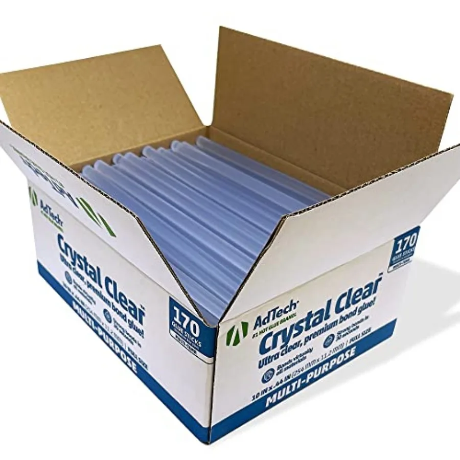 

Термоклеевые стержни 10 дюймов, полноразмерные, прозрачные