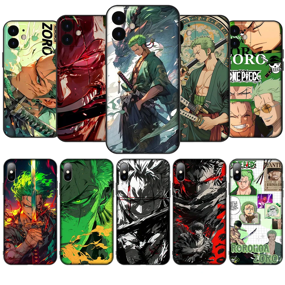 HA145 Roronoa Zoro Soft Case for Huawei Nova 5T 4E 3i 3 2 2i Y6 Y6P Y7 Y9 Honor 20 20s 9X 7C Prime Lite 2019