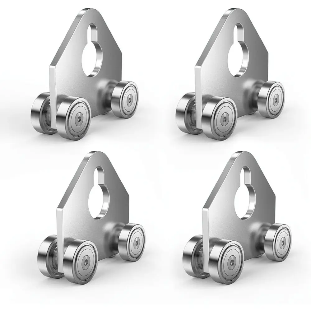 Sturdy Steel Trolley Assembly For Mubaobao Hoist Track Roller Industrial Material Handling Four Wheel Carriage Tool