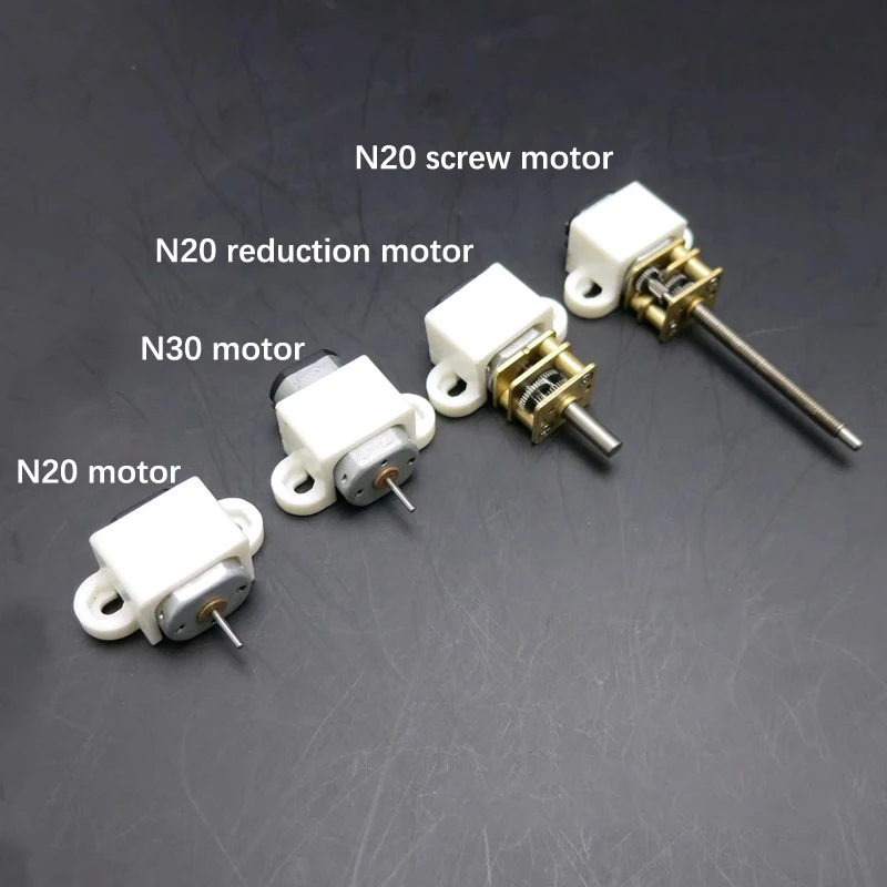 Kit de montage de micro moteur DC Gear, support d\'invite de montage de moteur, accessoire de jouet, série N20, 5 pièces