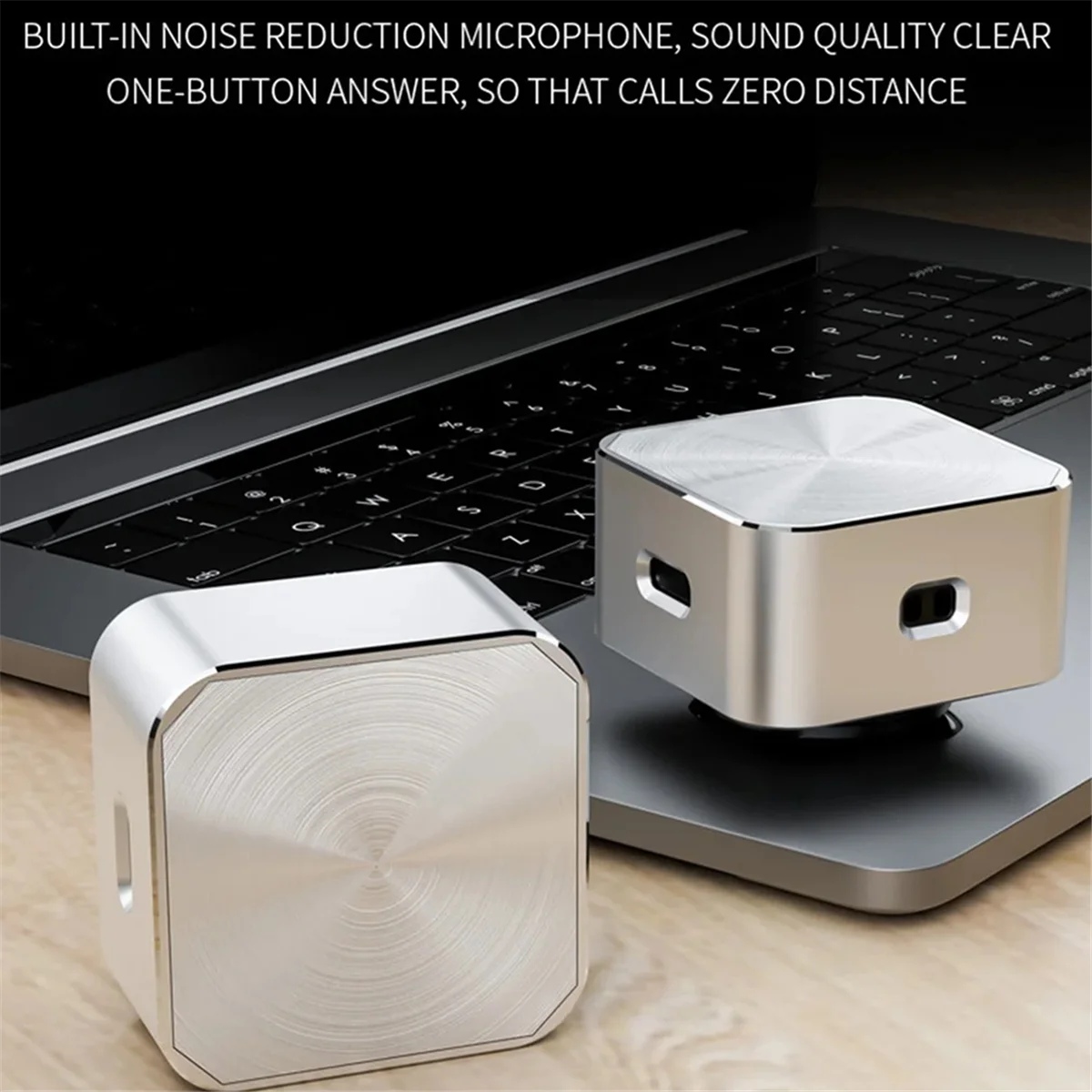 A72P Bone Conduction Bluetooth Speaker with FM Radio Resonant Audio Speakers Wireless Stereo Sound Speaker Silver