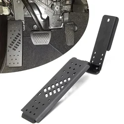Car Left Foot Rest Pedal Brake Footrest Kick Panel for Jeep Wrangler JL JLU 2018 -2022 & Gladiator JT 2020 2 doors
