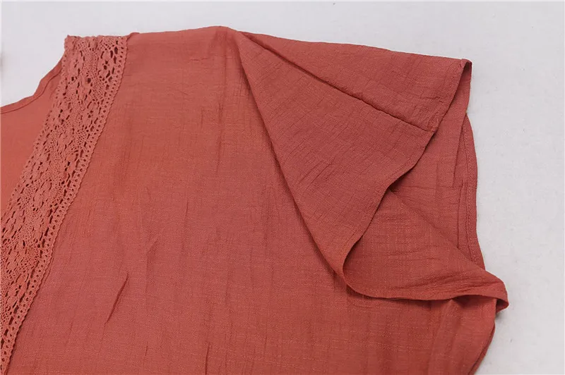 Damen bekleidung Stickerei Badeanzug Vertuschungen für halbe Ärmel Strand Kimono Badeanzug Bade bekleidung – Detail 3
