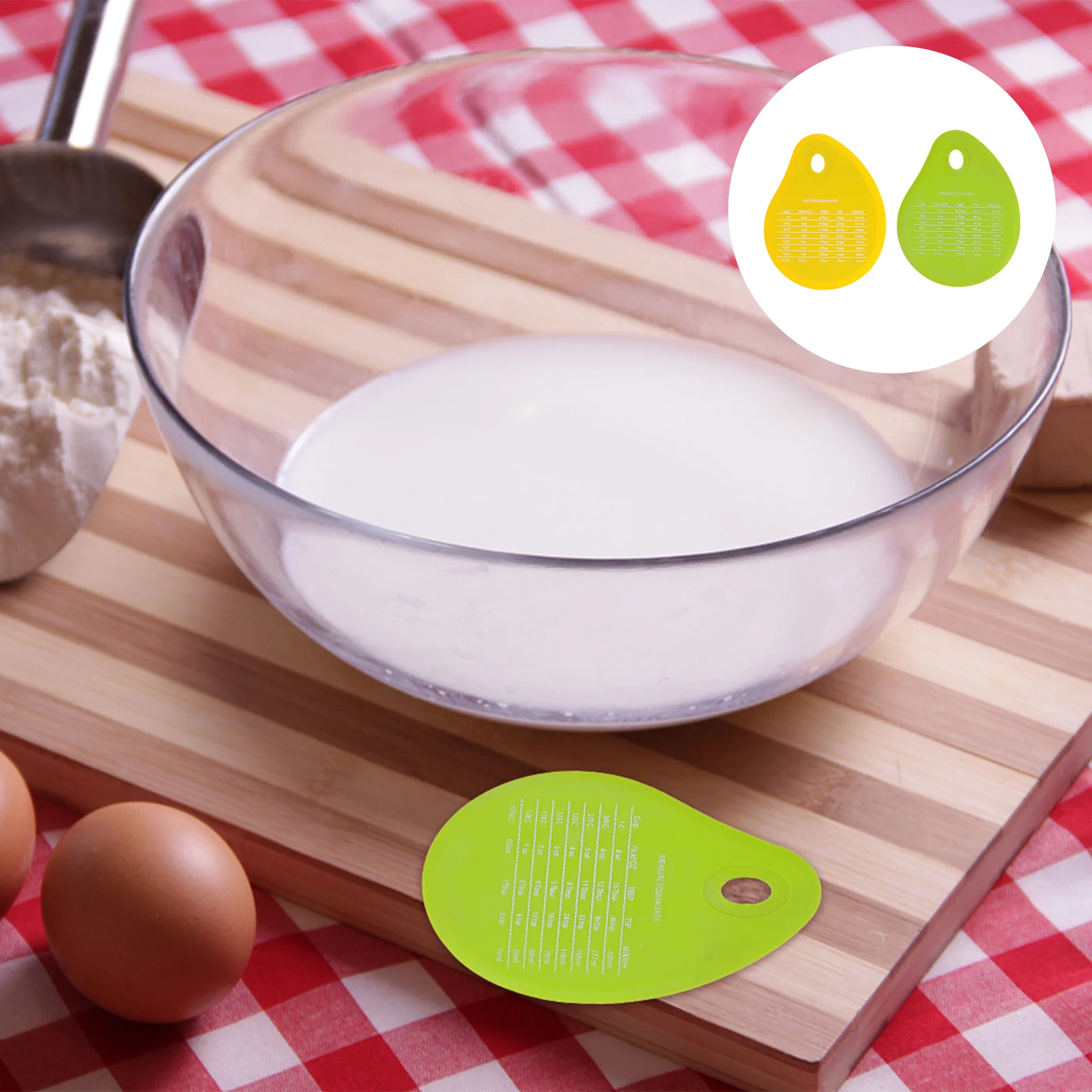 

2Pcs Silicone Bench Scraper Dough Cutter Non-Stick Spatula Utensils Baking Pan Scraper Icing Pastry Decorating