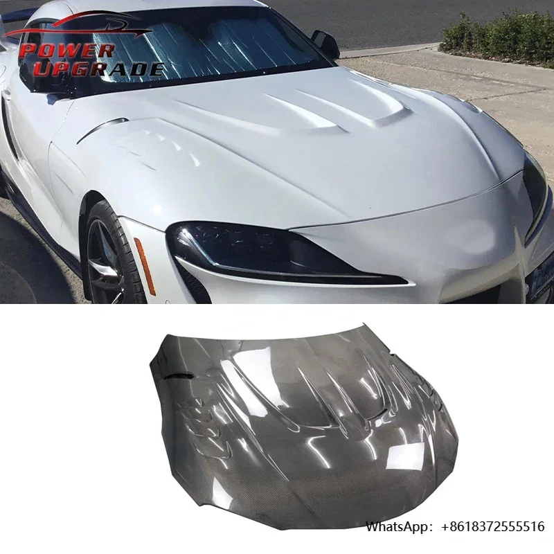 

daFor Toyota Gr Supra A90 A91 Mk5 Hood LB Style Bonnet Hood Car Accessories
