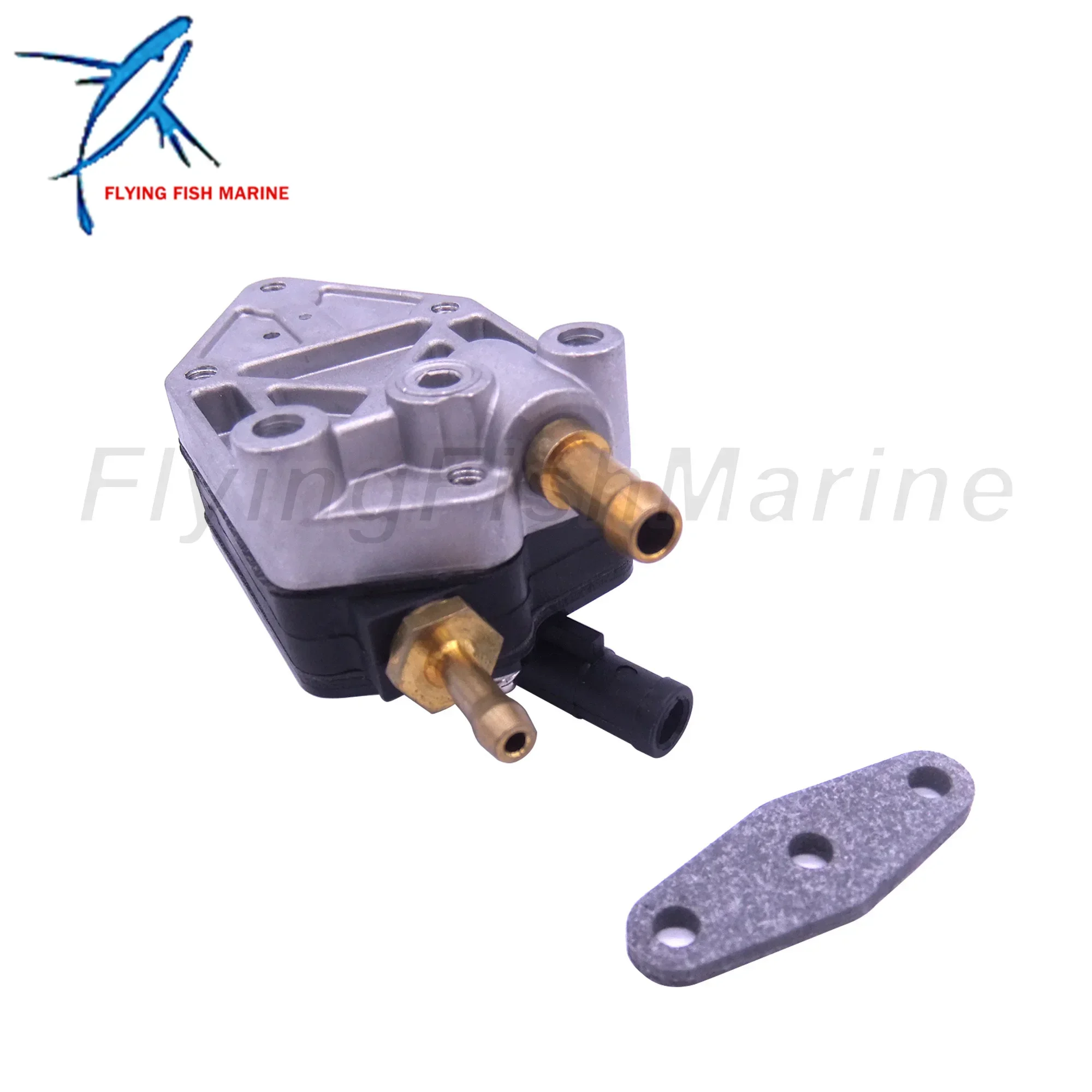 Boat Engine 0438555 438555 0433386 433386 Fuel Pump for Johnson Evinrude OMC BRP 20-30hp Boat Motor Small Nipple