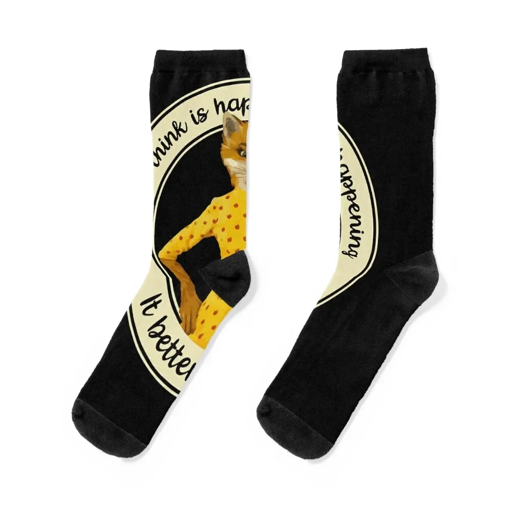 

Wonderful Memory The Fantastic Mr Fox Cute Gift Socks Toe sports kawaii Hiking boots Mens Socks Women's