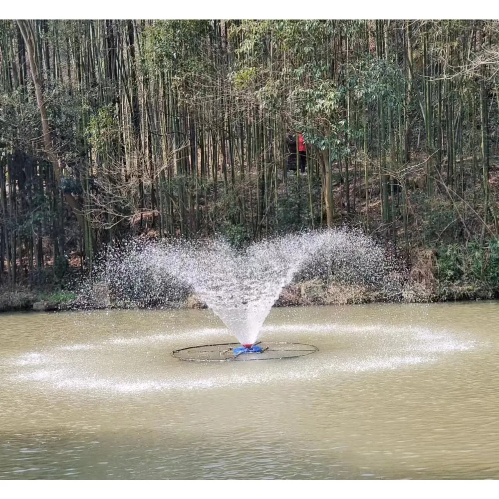 DC 48V 750W Solar Pond Aerator Solar Floating Pond Oxygen Pump Fish Pond Drainage Irrigation Exposure Floating Pump