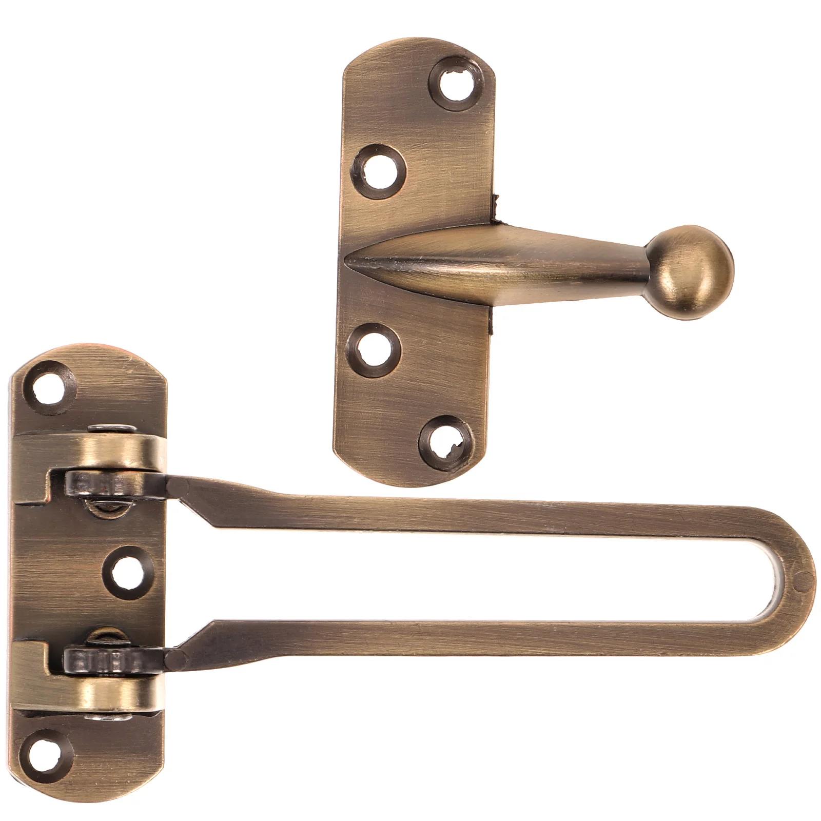 

Safety Chain Door Buckle Lock Reinforcement at Home Security Zinc Alloy Interior Latch