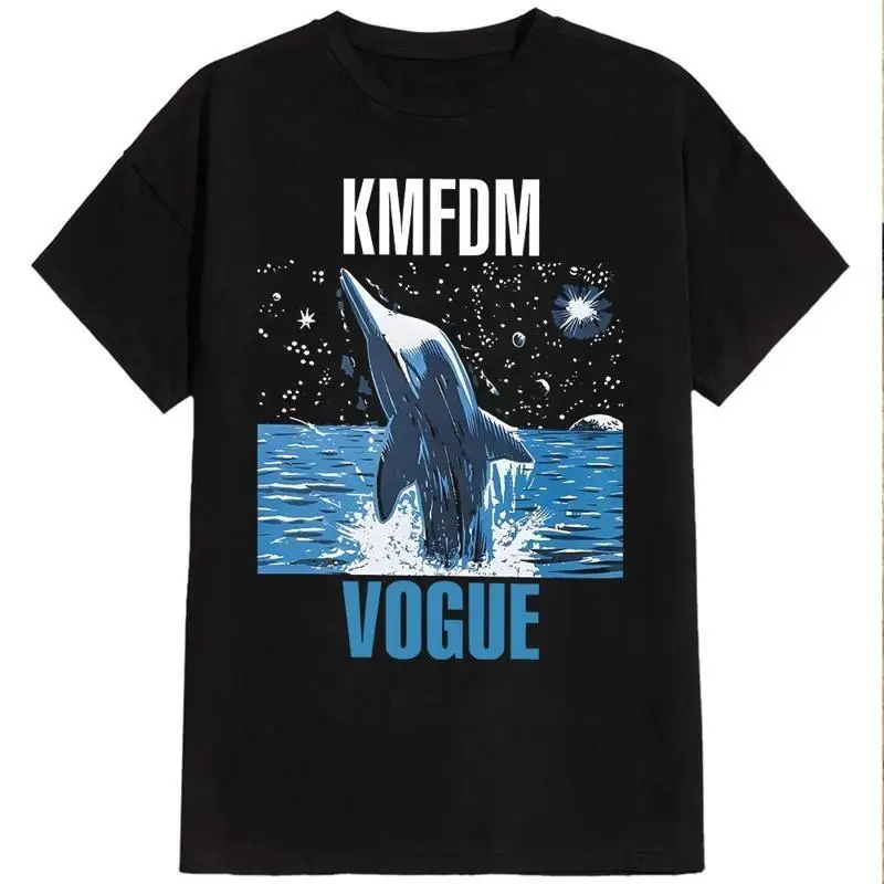 Rare KMFDM Band Cotton Men All Size 10D470 T shirt