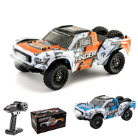 1/16 Short Pickup RC Car 45km/h 4x4 Off-Road Truck with Lights Toys ElectricClimbing Crawler Vehicle Toys for Children 3100A