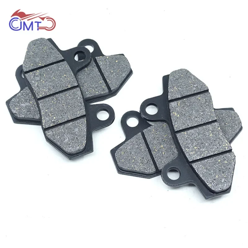 Para Hyosung GT250 2006-2015 GT250 Sport 04-06 GT125 2001-2016 GT125R 2006-2016 RT125 Karion 07-16 Kit de pastillas de freno delanteras y traseras