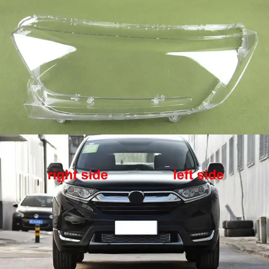 

For Honda CRV CR-V 2017 2018 2019 2020 Front Headlamp Cover Transparent Lamp Case Headlight Shell Lens Lampshade Plexiglass