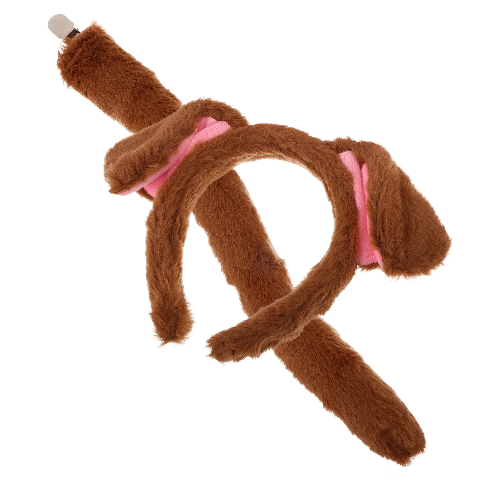 

Animal Headgear Headband Dog Ears Tail Puppy Easter Headwear Cute Headbands Flannel Story Hairband for Kids