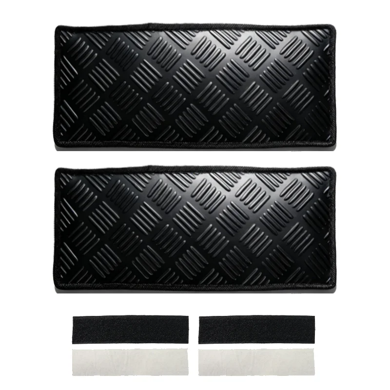 2PCS Heavy Duty Rubber Cab Step Mats Cab Entry Mats for Fiat Ducato Citroen Relay Peugeot Boxer 2006+ Motorhome