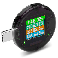 Measure Digital Tester Health Power Saving Multimeter Offline Data Storage Tester Charger Capacity Calculation