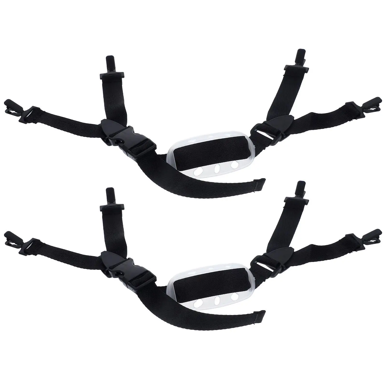 

2Pcs Safety Chin Strap Durable Nylon Football Chin Strap Adjustable Hard Hat Accessory Construction Site Protective Gear