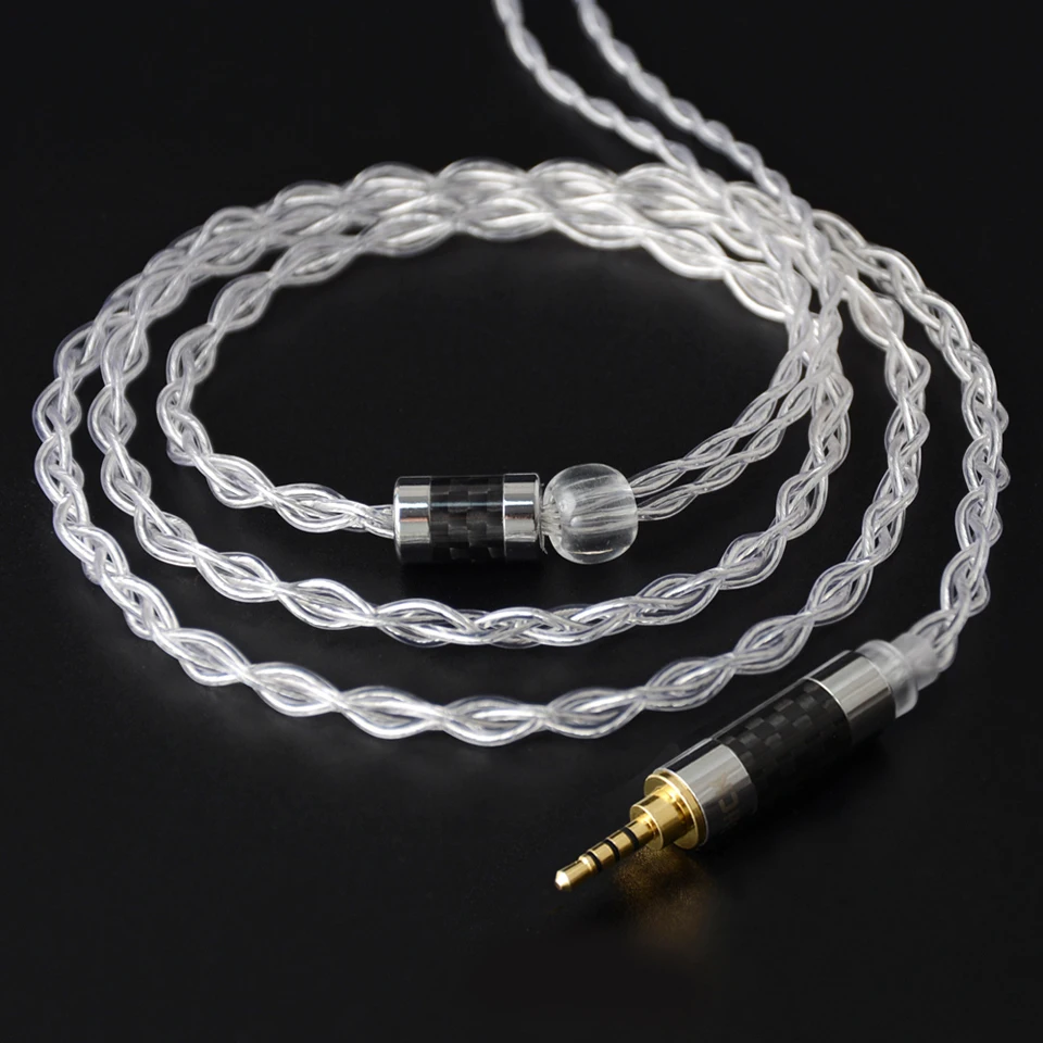 NICEHCK LitzPS HiFi IEM Replace Wire 4N Litz Pure Silver Earphone