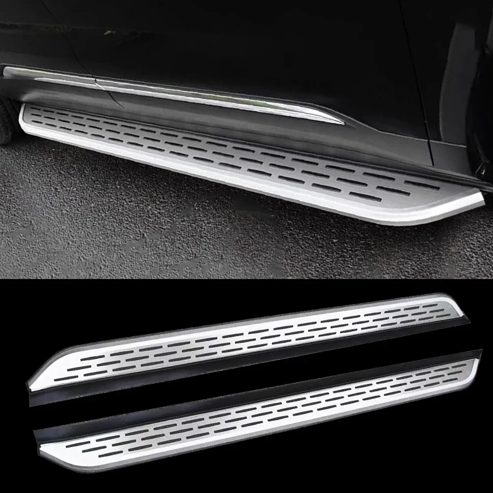 

New! 2pcs fit for Hyundai TUCSON NX4 2022-2024 Side Step Running Board Aluminium Pedal (with Brackets)