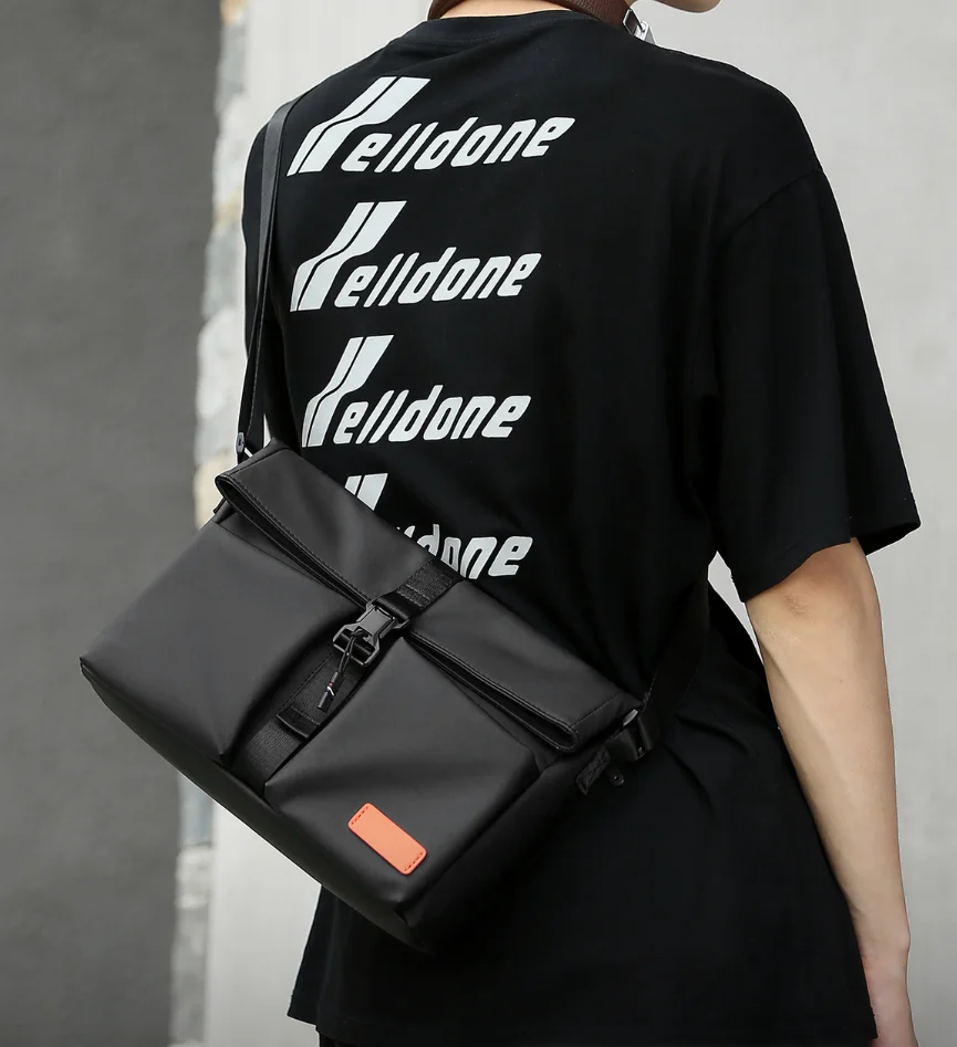 

2026 Men's Crossbody Bag Fashionable Commuter Outdoor Casual Functional Messenger bag Multiple Pockets Daily Travel Shoulder BAG