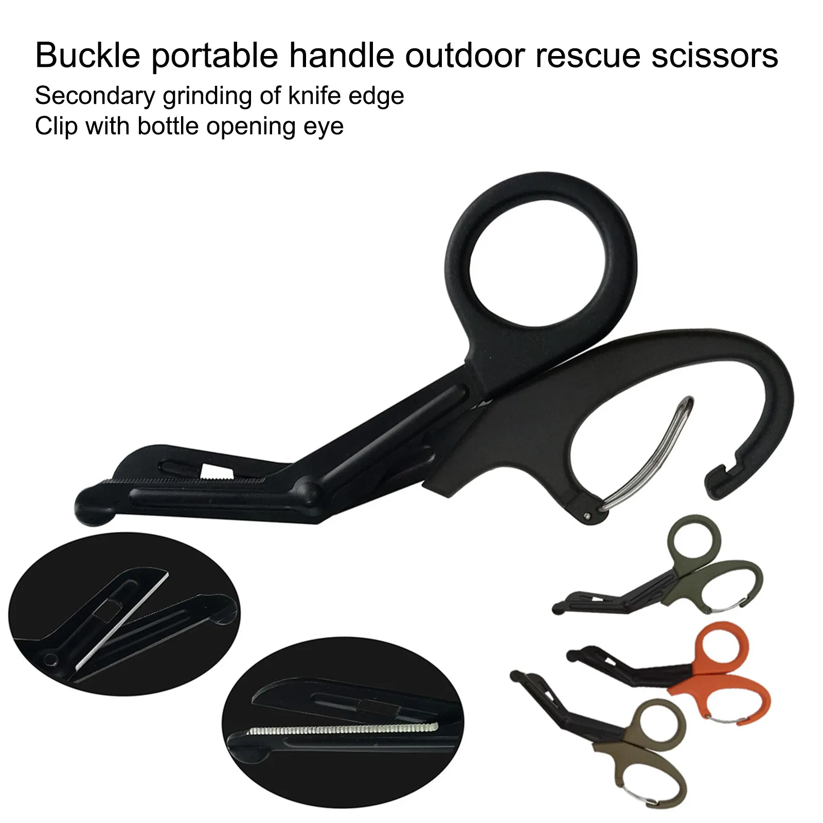 Survive Rescue Scissor Trauma Gauze Cutter Emergency First Aid Shear Outdoor Paramedic Bandage IFAK Medical Scissors Tool