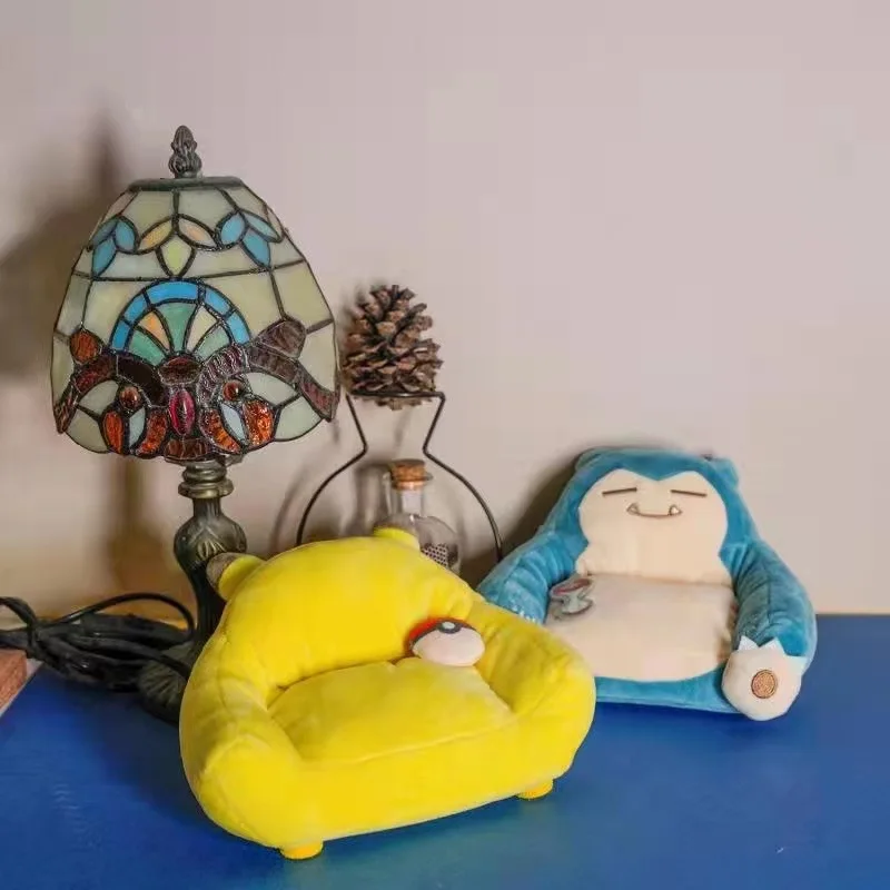 

Pokemon Doll Pikachu Snorlax Doll Cute Child Stuffed Toys Sofa Shape Kawaii Ornaments Doll Girl Toy Wholesale Gift Decor