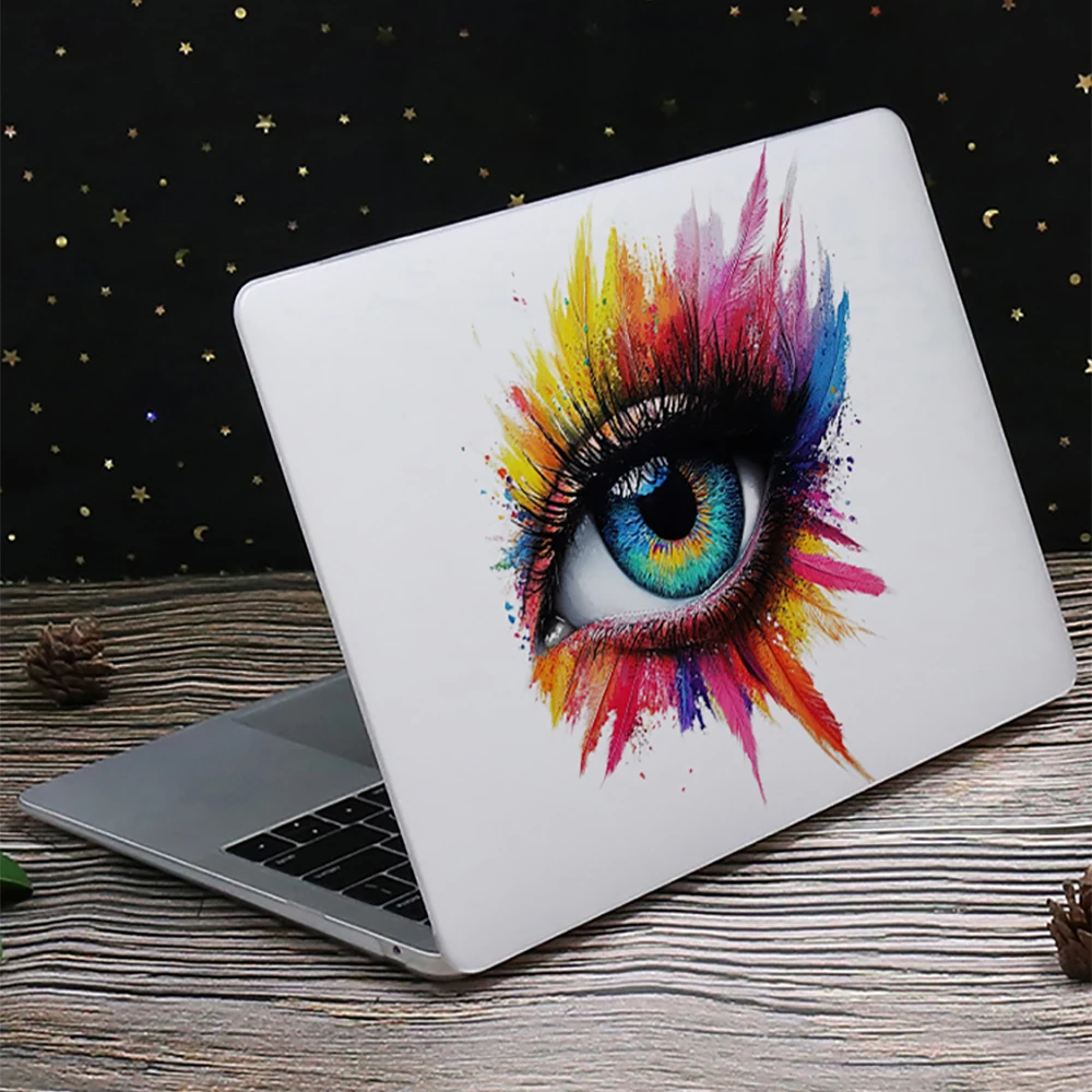 

Чехол для ноутбука с частичным УФ-принтом для MacBook Pro 14 2024, чехол M4, модель A3401, чехол для MacBook Air M1 M2 13 14 15 16 16,2 Funda