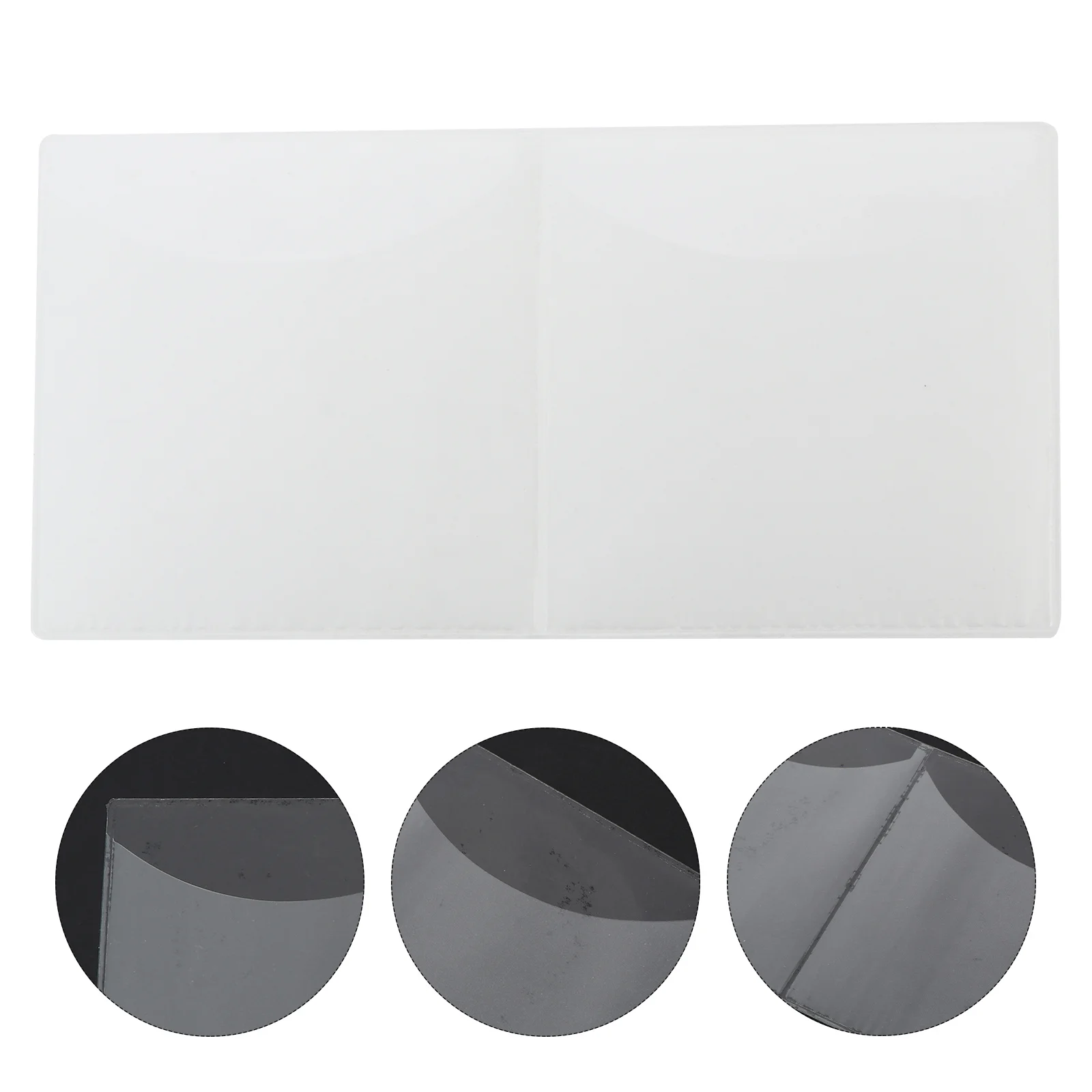 

10Pcs Universal Electrostatic Sticker Windscreen Parking Permit Holder Transparent Pouch for Certificates Notes Scratch