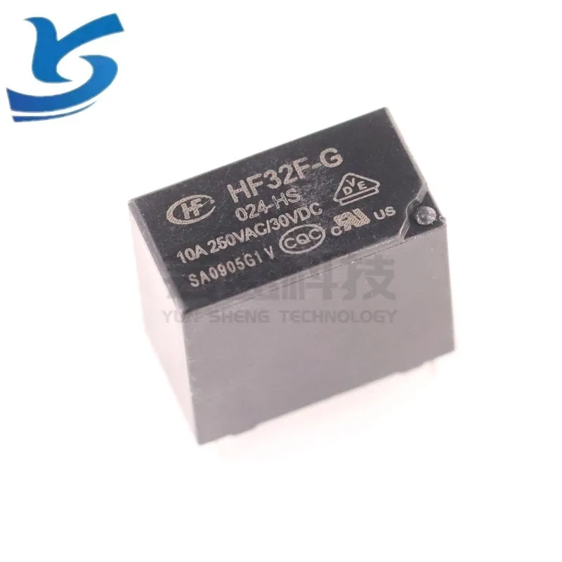 hf32f-g-024-hs relay 5V 12V 24V Original New AC/DC POWER DIP 4-pin 5-pin In stock