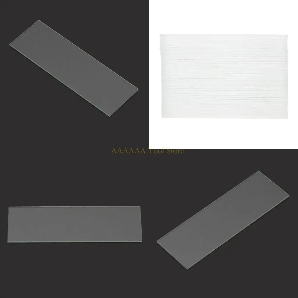 

A2BE 50Pcs 1mm Thickness Cavity Glass Coverslips Single Flat Microscope Glass