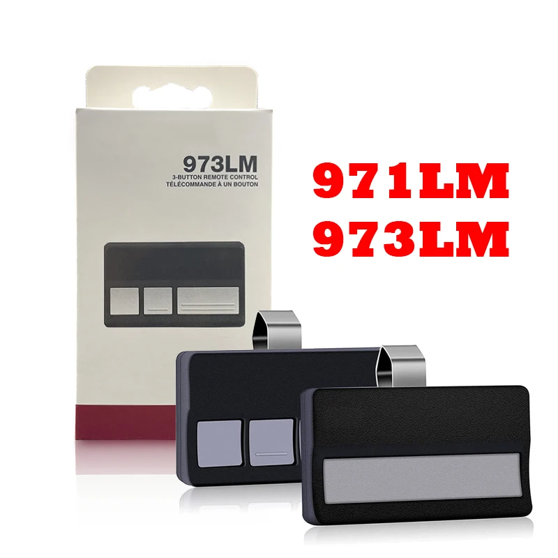 Compatible LiftMaster 971LM 973LM 970LM 972LM 974LM 973W CHAMBERLAIN 950CB 953CB 956CB HBW1255 390MHz Garage Door Remote Control