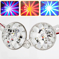 8W LED Strobe Light Anti-Collision undercarriage Light Waterproof  Auxiliary Brake/Fog Lamp for Cars, Motorcycles, ATVs, Boats