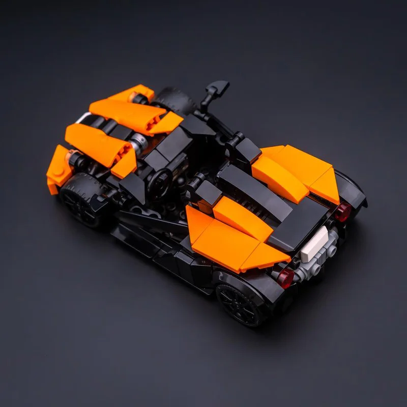 254 Uds. MOC personalizar Speed King Series KTM x-bow supercoche modelo de carreras bloque de construcción tecnología creativa montaje DIY regalo