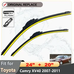 For Toyota Camry XV40 40 2007 2008 2009 2010 2011 Front Windscreen Windshield Car Accessories Brushes Washer Car Wiper Blades