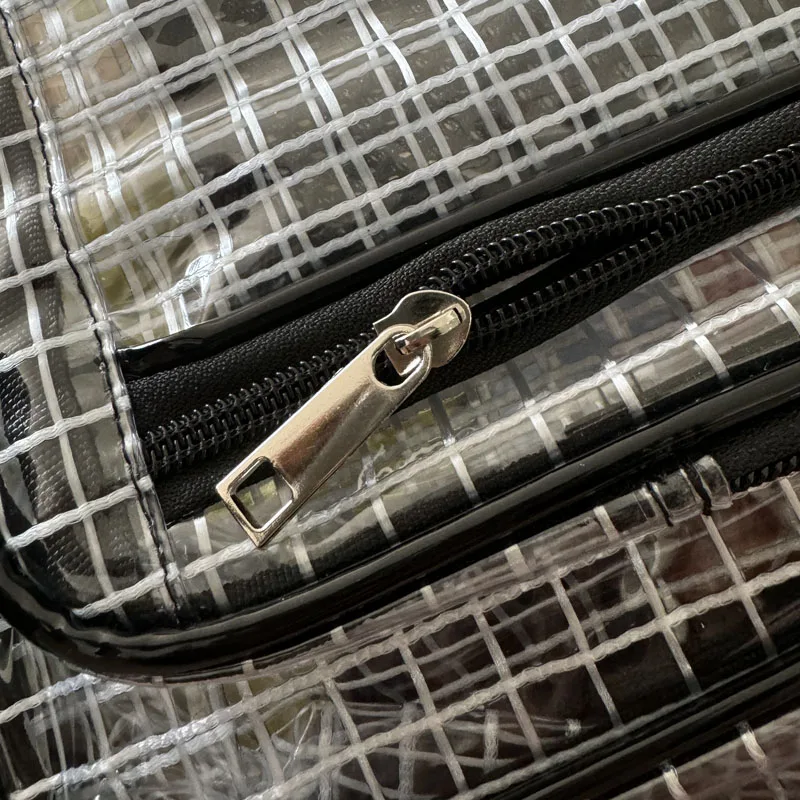 Borse antistatiche trasparenti Griglia in PVC rinforzato a prova di polvere per la custodia protettiva ESD per il trasporto di componenti elettronici