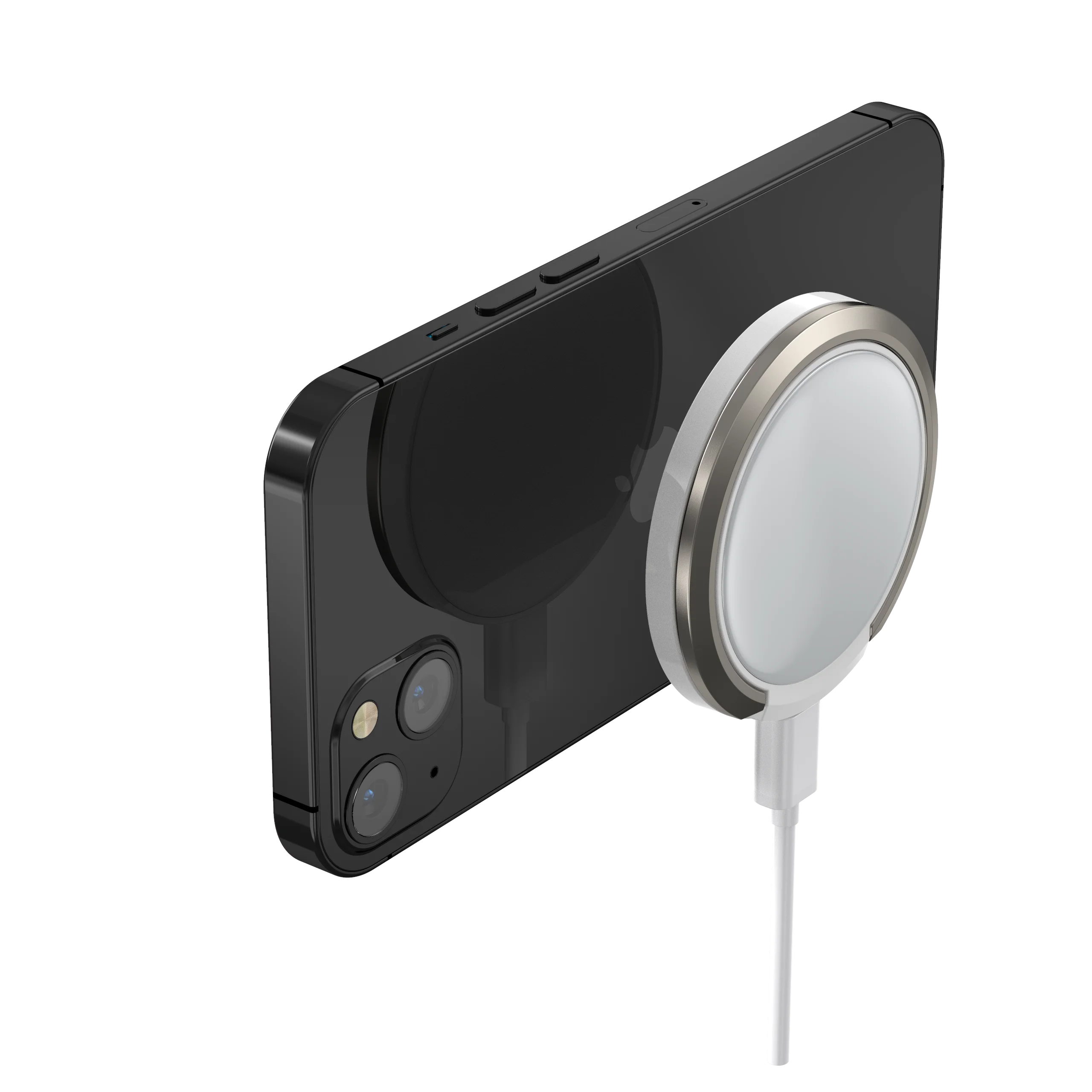 New 2-in-1 15W Wireless Fast Charger for Xiaomi Iphone 14 Pro Max Can Support Mobile Phones Holder