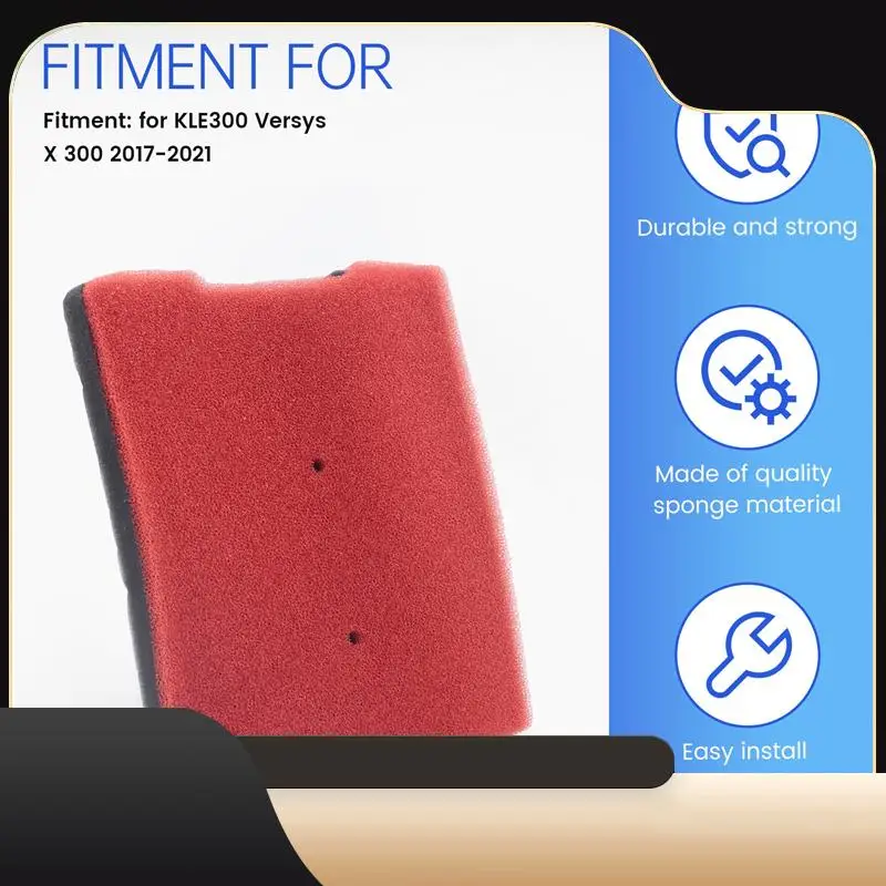 

A13Z-мотоциклетный губчатый фильтр воздухоочистителя для Kawasaki KLE 300 Versys X 300 2017-2021 2018 2019 2020