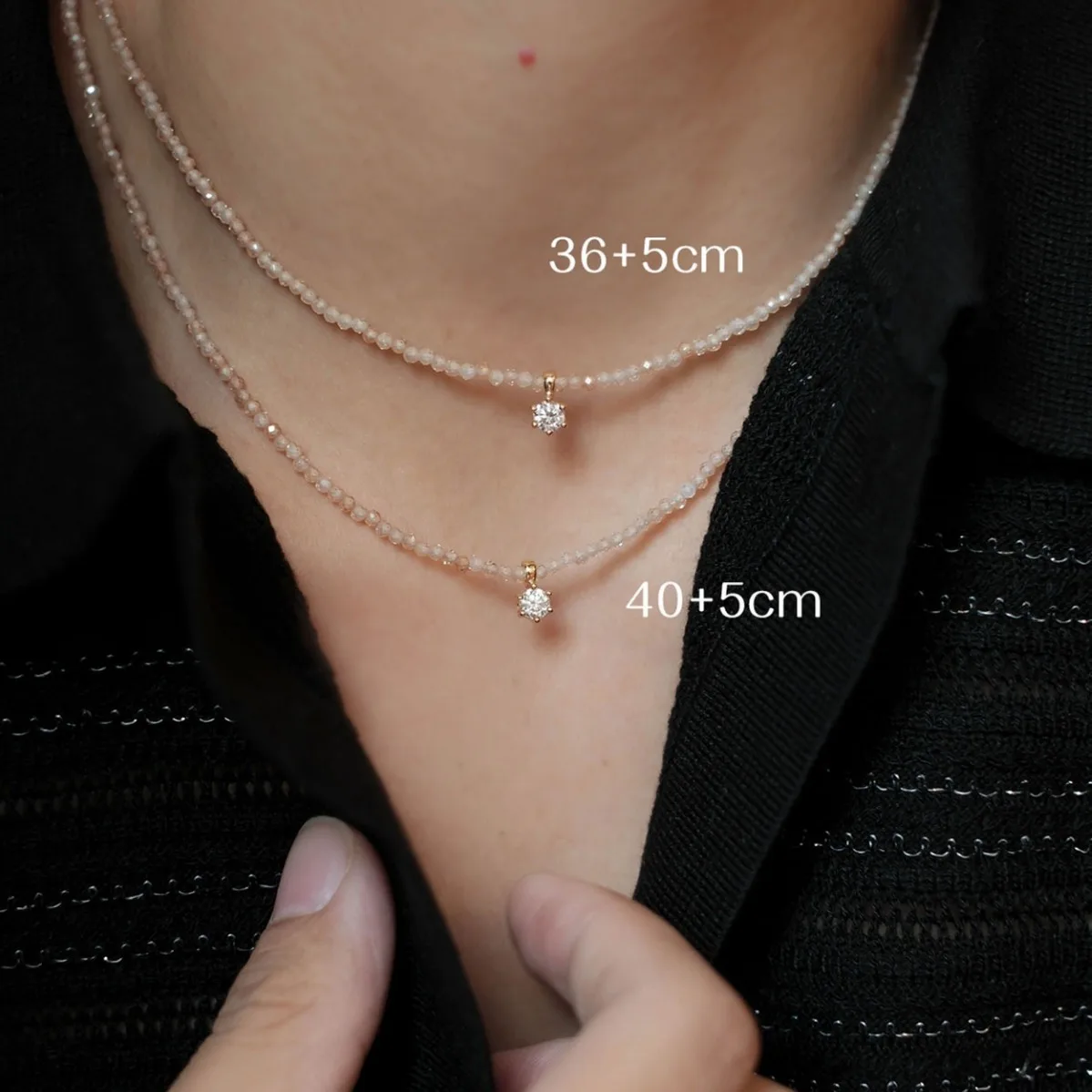 The Phantom of the Opera inspired baroque necklace for women featuring champagne zircon stones set in copper with electroplated