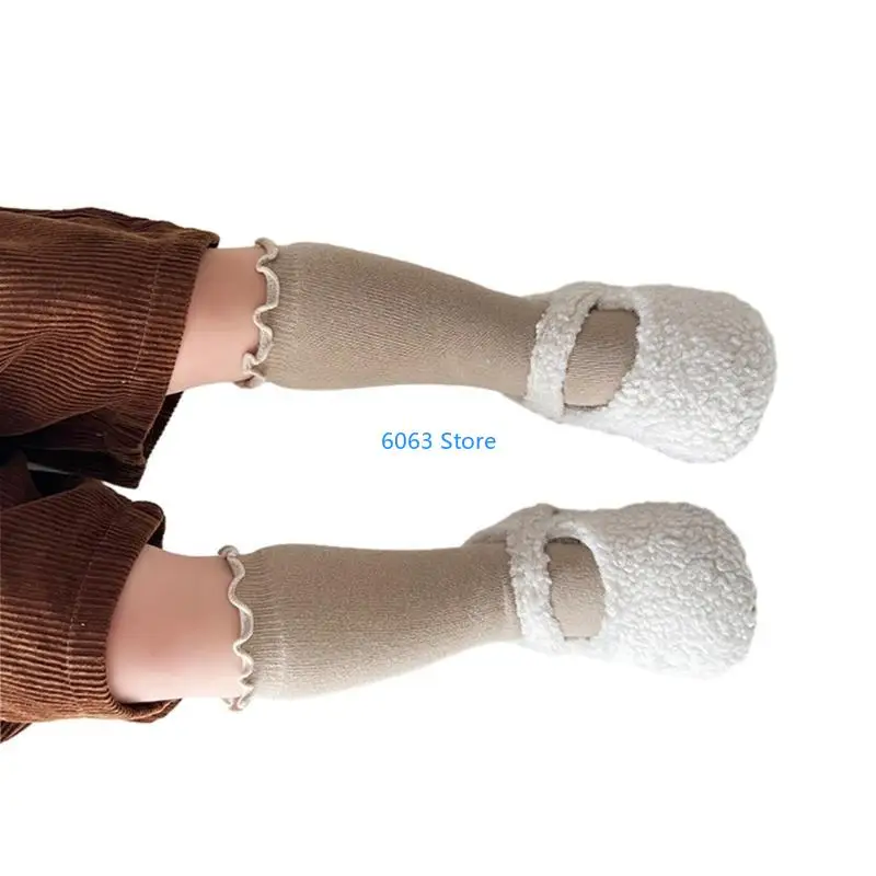 

Girls Knee High Socks Baby Socks MidCalf Terry Loop Hosiery Knee High Socks