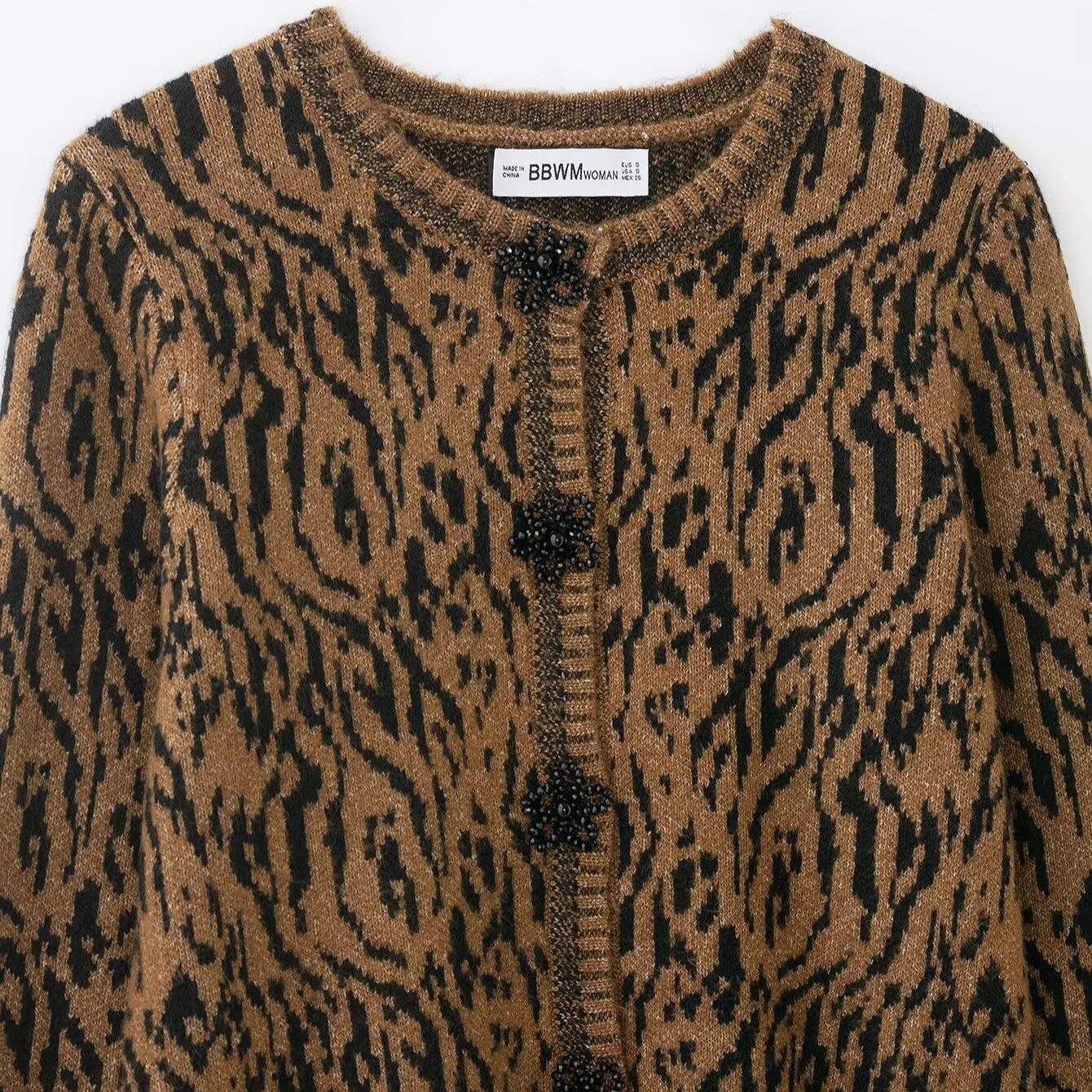 المرأة مثير سترة الموضة الخريف الشتاء شارع العليا عادية تنوعا متماسكة سترة واحدة الصدر طويلة الأكمام معطف الرقبة المستديرة