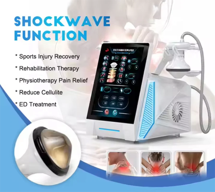 Stoßwellentherapie Stoßwelle erektile Dysfunktion Piezo Wave Focus Stoßwelle Schmerzlinderung Eswt Stoßwellentherapiegerät