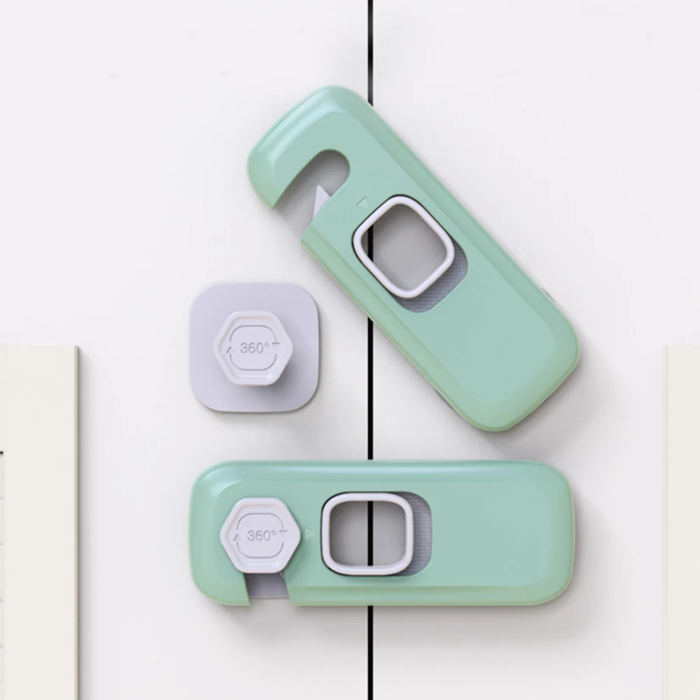 Window Supplies Freezer Protection Refrigerator Door Locks Housing Safety Unisex Safety Lock Closing Buckle
