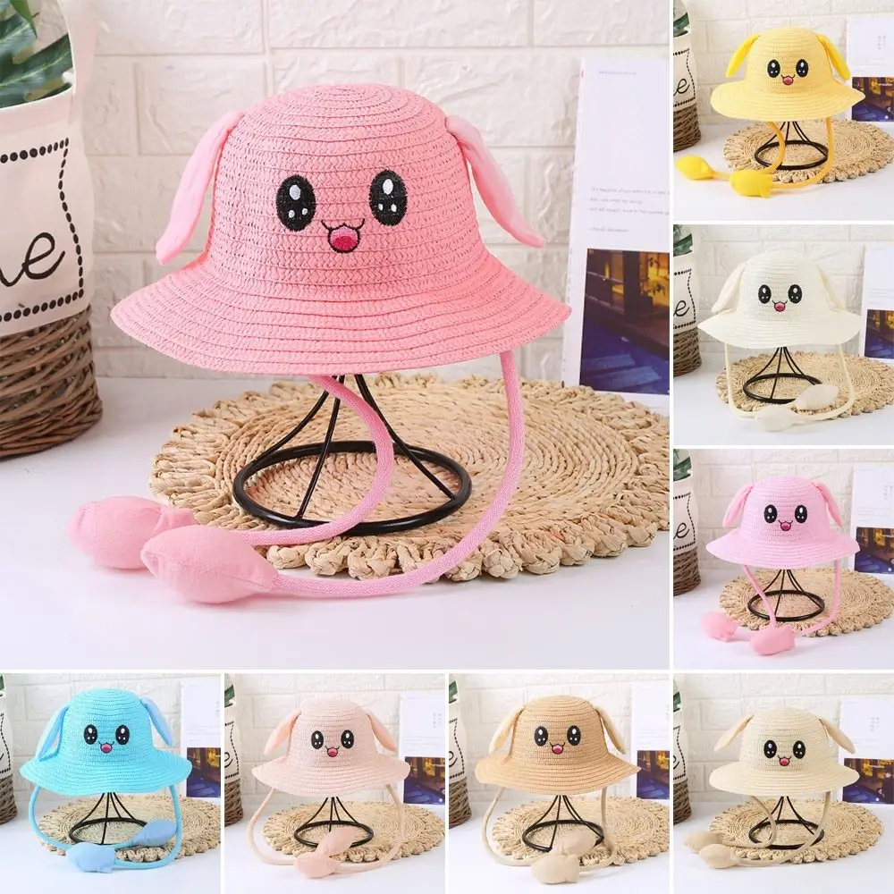 

Летняя детская соломенная шляпа с широкими полями, шляпа от солнца, пляжная шляпа, Детская уличная Панама, шляпа для рыбалки