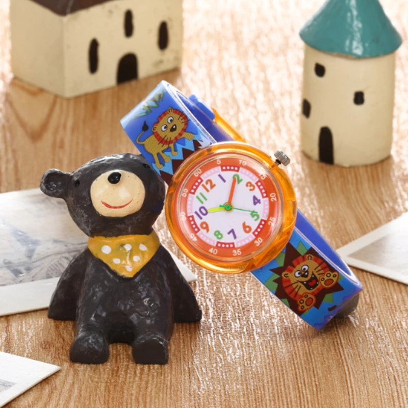 Cartoon Bee Flower Watch Children Fashion Casual Cute Pony Kids Quartz Watches for Student Boys Girls Clock Child Watch