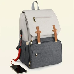 Mochila de nailon para mamá, bolso informal de alta calidad con cremallera, nuevo estilo a la moda, de gran capacidad, 2024