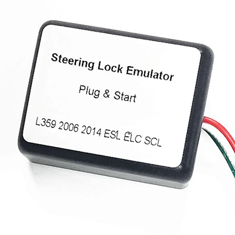 2X Plug &Start For Land Rover Freelander II Work L359 2006 2014 ESL ELC SCL Steering Lock Emulator No Need Adaptation