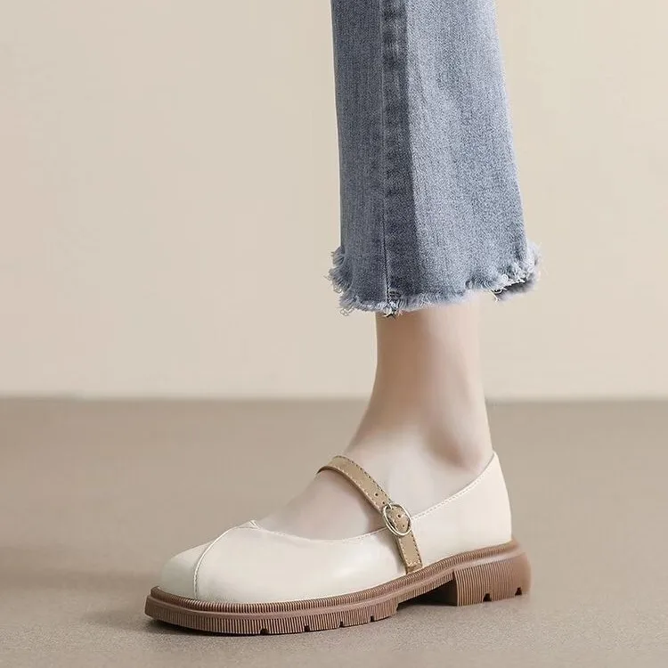 Casual Woman Shoe All-Match Modis Shallow Mouth Round Toe Soft Female Footwear Bow-Knot New Summer 2023 Moccasin Comfortable Dre