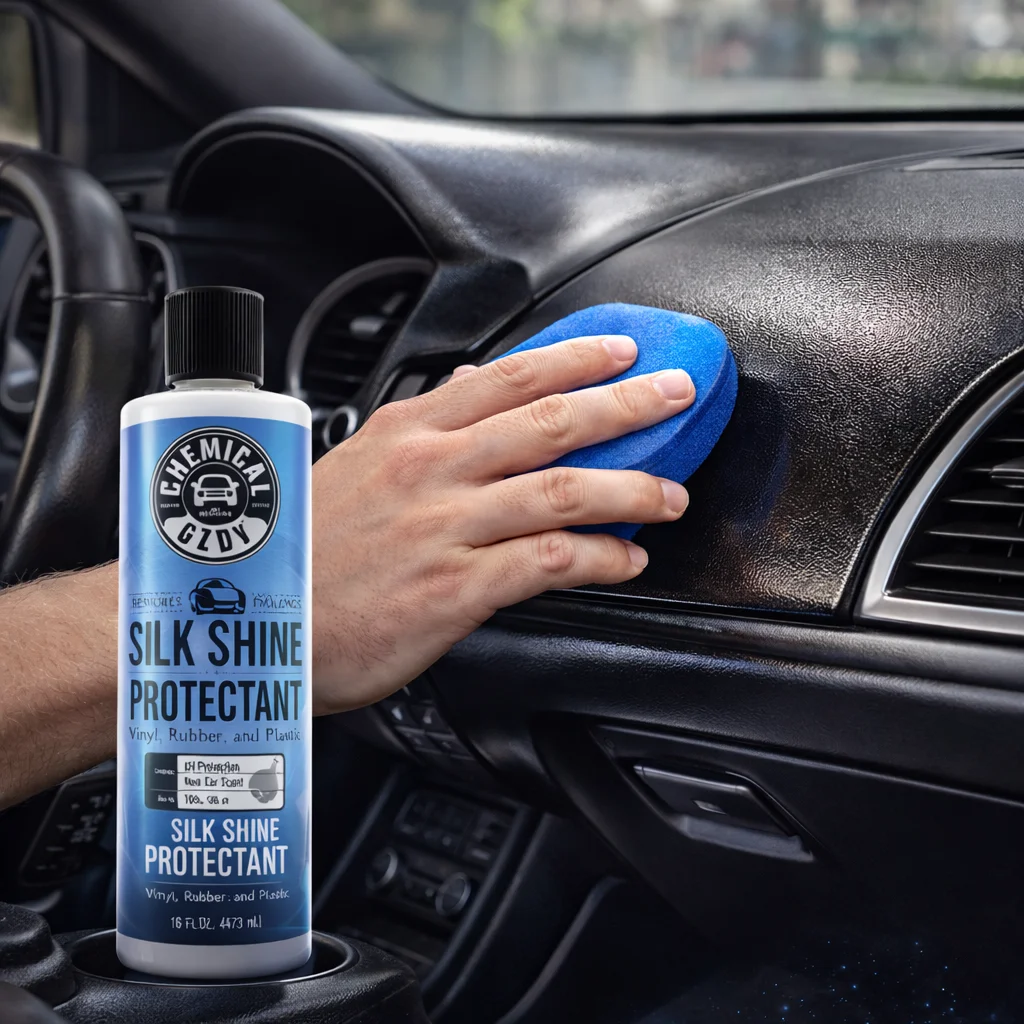 Car Interior Protectant 16oz – Restores & Protects Vinyl, Rubber, Plastic – UV Protection, New Car Shine, No Sticky Residue