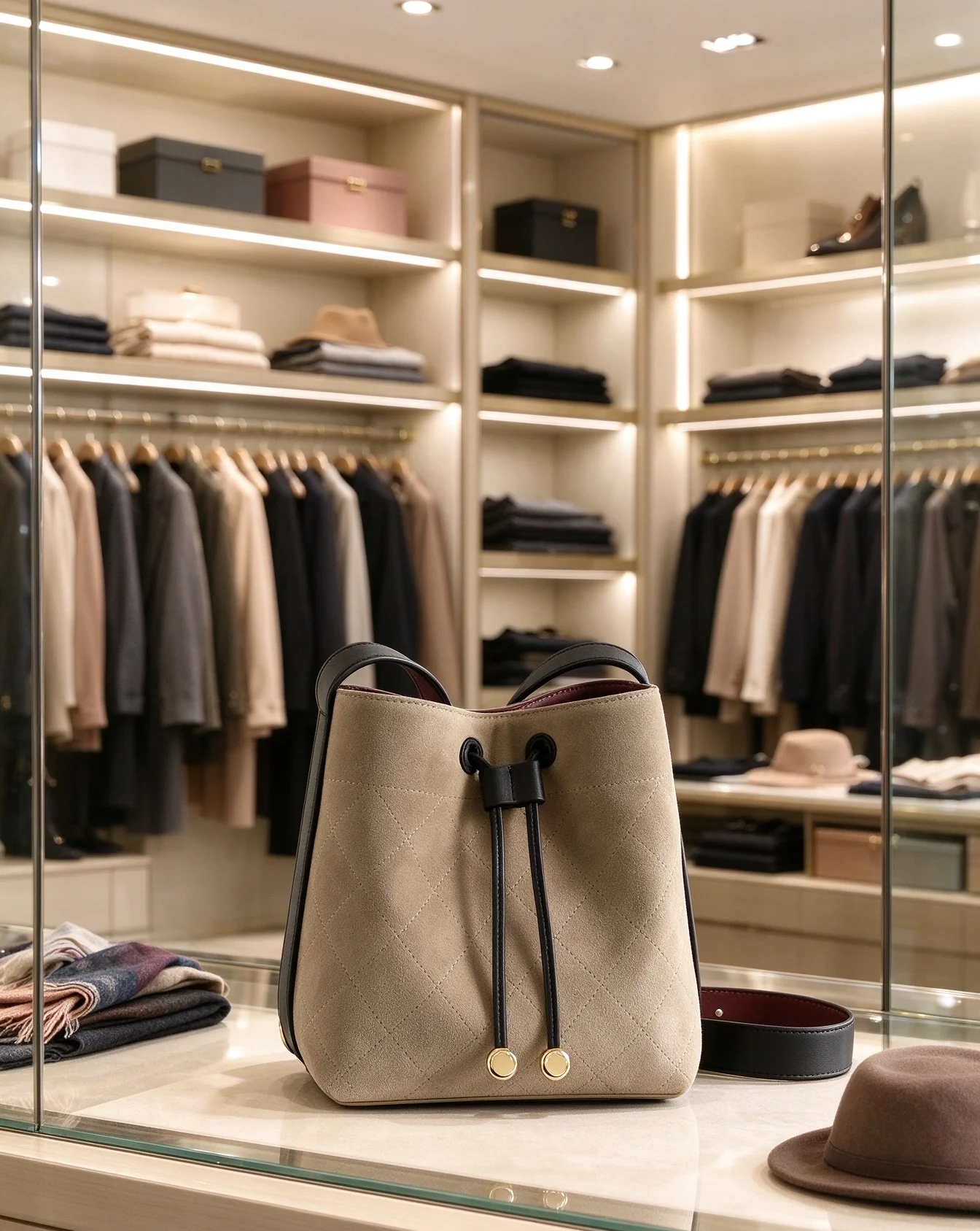Light Beige Neutral Designer Ladies Crossbody Bag Multi Purpose Shoulder Bag Elegant Top Handle Handbag All-match Ladies Purse Neutral Tone Easy To Match Any Color Clothing And Footwear